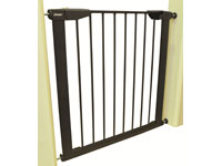 Swing close metal gate