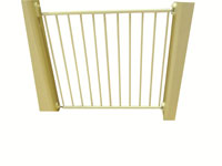 Single panel metal gate